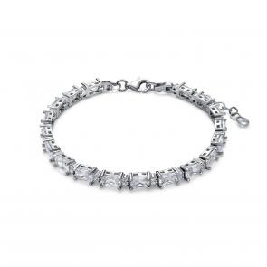 Серебряный браслет KABAROVSKY с фианитом K4-9292-7900 фото