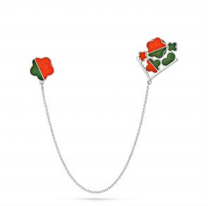 Серебряная брошь KABAROVSKY K5-020-0001 фото