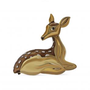 Брошь из золочёного серебра KABAROVSKY с эмалью K5-129-0001 фото