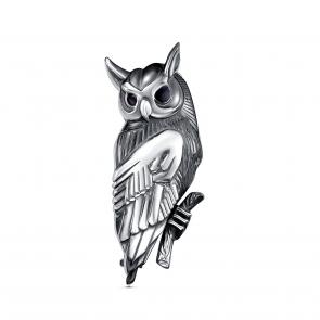 Брошь из черненого серебра KABAROVSKY с эмалью K5-181-0002 фото