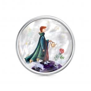 Серебряная брошь KABAROVSKY с перламутром K5-225-62400 фото