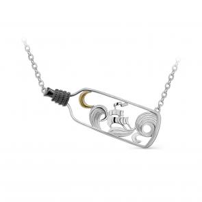 Серебряное колье KABAROVSKY K6-068-0081 фото