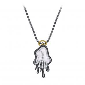 Колье из золочёного серебра KABAROVSKY с эмалью K6-109-0010 фото