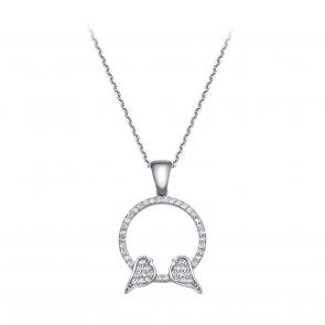 Серебряное колье KABAROVSKY с фианитом K6-9110-7900 фото