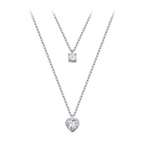 Серебряное колье KABAROVSKY с фианитом K6-9116-7900 фото