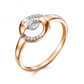 Золотое кольцо ЮК Клондайк с бриллиантом KL01-00296-05-001-01-01 фото