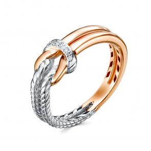 Золотое кольцо ЮК Клондайк с бриллиантом KL01-00759-01-001-02-01 фото