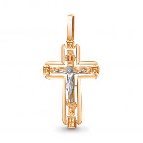 Подвеска из золочёного серебра AQUAMARINE А14800-пк фото