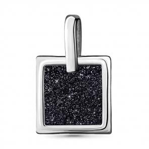 Серебряная подвеска AQUAMARINE с фианитом А16037 фото