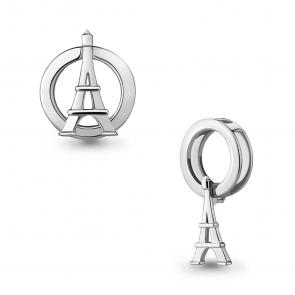 Серебряная подвеска-трансформер AQUAMARINE А16118 фото