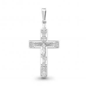 Серебряная подвеска AQUAMARINE с фианитом А20486А фото