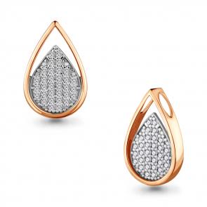 Подвеска из золочёного серебра AQUAMARINE с фианитом А24166А-п фото