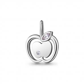 Серебряная подвеска AQUAMARINE с фианитом А24208А фото