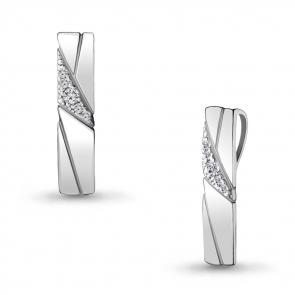 Серебряная подвеска AQUAMARINE с фианитом А24270А фото