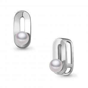 Серебряная подвеска AQUAMARINE с жемчугом А24400 фото