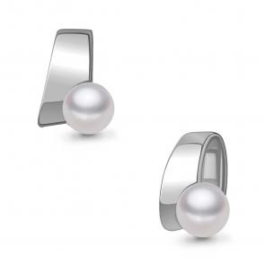 Серебряная подвеска AQUAMARINE с жемчугом А24571 фото