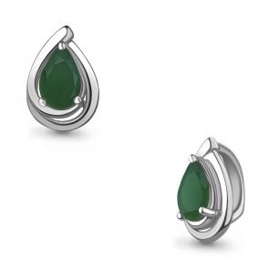 Серебряная подвеска AQUAMARINE с агатом А2502009 фото