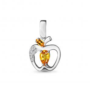 Серебряная подвеска AQUAMARINE А2526906А фото