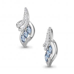 Серебряная подвеска AQUAMARINE А2541905А фото