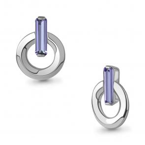 Серебряная подвеска AQUAMARINE с танзанитом А25424603 фото