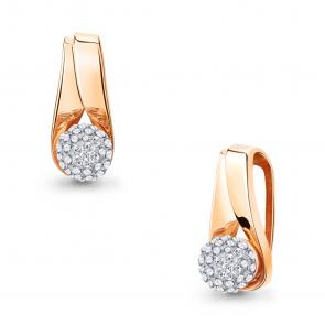 Подвеска из золочёного серебра AQUAMARINE с ювелирным кристаллом А26000-п фото