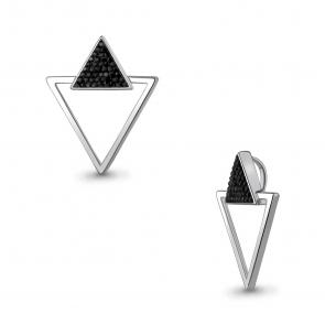 Серебряная подвеска AQUAMARINE с ювелирным кристаллом А26027Ч фото