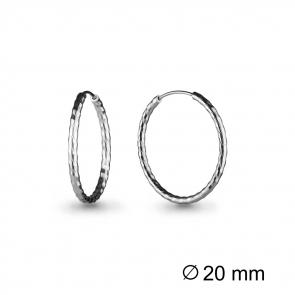 Серебряные серьги AQUAMARINE А30913 фото