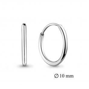 Серебряные серьги AQUAMARINE А31086 фото