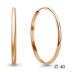 Серьги из золочёного серебра AQUAMARINE А32218з-п фото