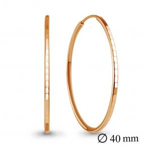 Серьги из золочёного серебра AQUAMARINE А32236з-п фото