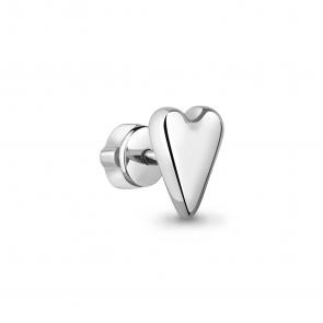 Одиночная серьга из серебра AQUAMARINE А34822 фото