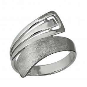 Серебряное кольцо AQUAMARINE А52960 фото