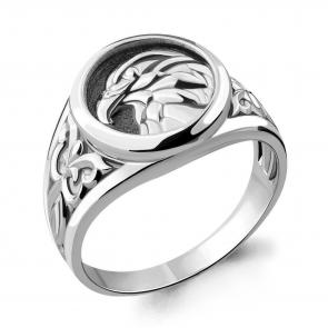 Серебряное кольцо AQUAMARINE А54677 фото