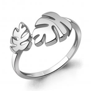 Серебряное кольцо AQUAMARINE А54942 фото