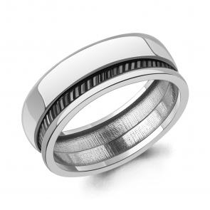 Серебряное кольцо AQUAMARINE А56045 фото