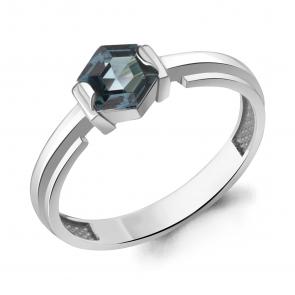 Серебряное кольцо AQUAMARINE с Лондон топазом А65007993 фото