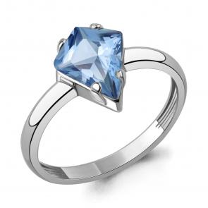 Серебряное кольцо AQUAMARINE с турмалином А65011688 фото