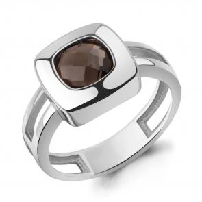 Серебряное кольцо AQUAMARINE с кварцем А65016701 фото