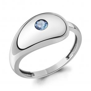 Серебряное кольцо AQUAMARINE с топазом А65026005 фото