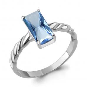 Серебряное кольцо AQUAMARINE с турмалином А65035388 фото