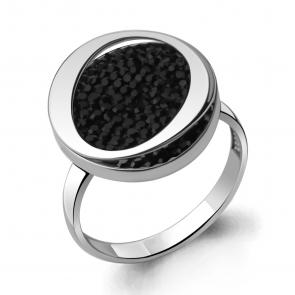 Серебряное кольцо AQUAMARINE с ювелирным кристаллом А66708Ч фото