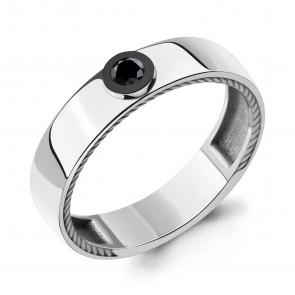 Серебряное кольцо AQUAMARINE с ювелирным кристаллом А67443Ч фото