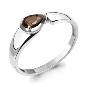 Серебряное кольцо AQUAMARINE с кварцем А6945101 фото