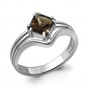 Серебряное кольцо AQUAMARINE с кварцем А6960601 фото