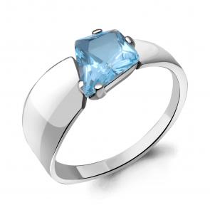 Серебряное кольцо AQUAMARINE с топазом А6965592 фото