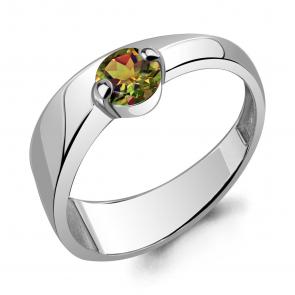 Серебряное кольцо AQUAMARINE с султанитом А6973819 фото