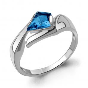 Серебряное кольцо AQUAMARINE с Лондон топазом А6976693 фото