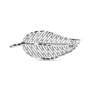 Серебряная брошь AQUAMARINE А70051 фото