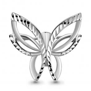 Серебряная брошь AQUAMARINE А72787 фото