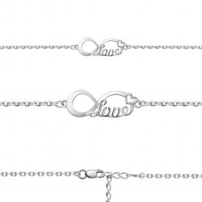 Серебряный браслет AQUAMARINE А74142 фото